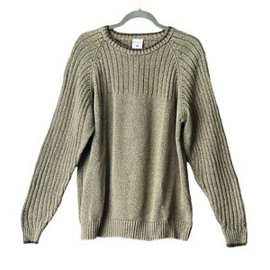 Men’s ribbed grandpa oversize sweater. Size large.
